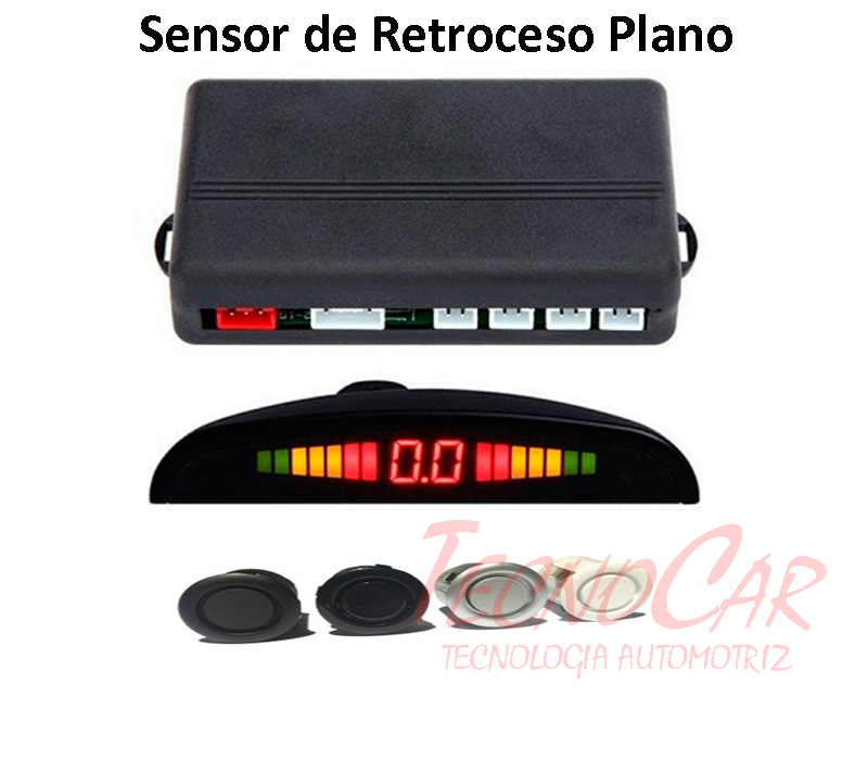 Sensor de Retroceso Plano